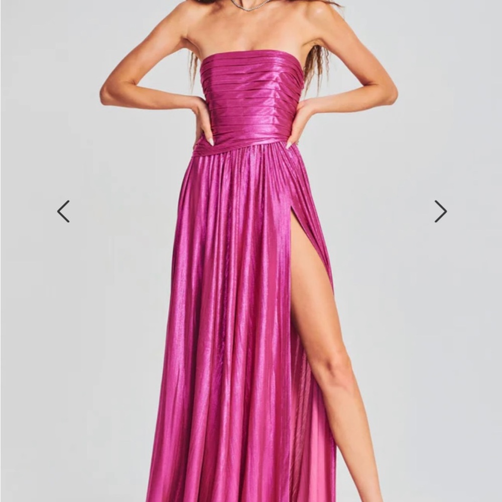 Retrofete Pink Maxi Dress